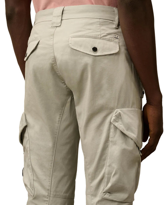 Stretch Satin Lens Cargo Pants (TBC) - Casual Basement