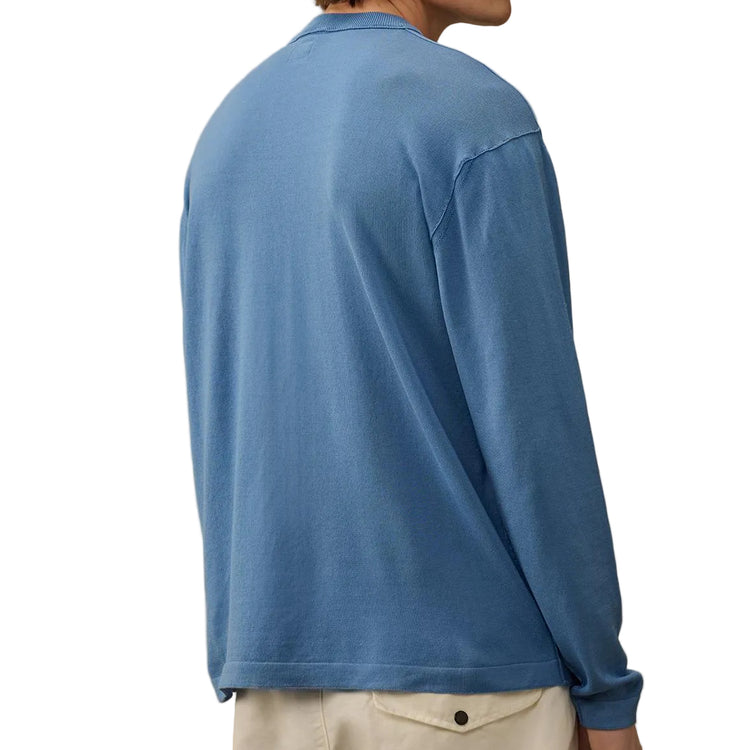 Lisle Thread Crewneck Logo Knit - Casual Basement