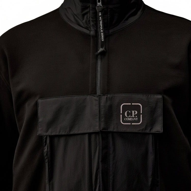 Metropolis Stretch Fleece Zip Sweatshirt - Casual Basement