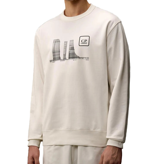 Metropolis Stretch Fleece Graphic Sweatshirt - Casual Basement