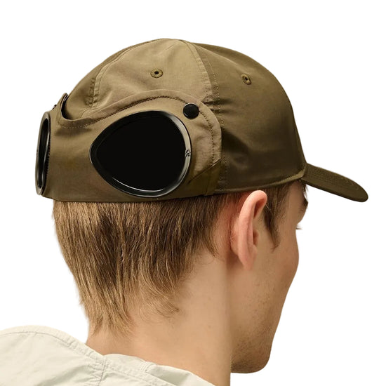 Chrome-R Embroidered Logo Goggle Cap - Casual Basement