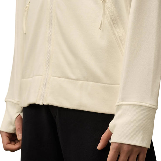 Diagonal Raised Fleece Zipped Goggle Hoodie - Casual Basement