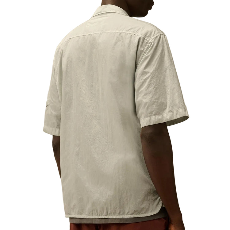 Chrome-R Short Sleeve Lens Overshirt - Casual Basement