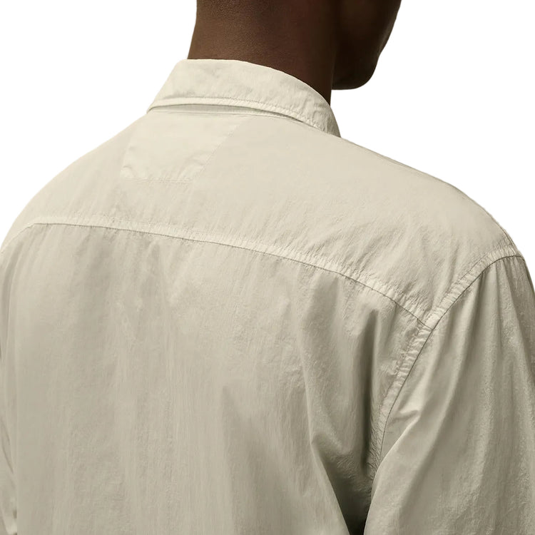 Chrome-R Short Sleeve Lens Overshirt - Casual Basement