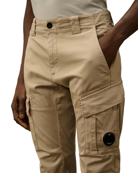 Stretch Satin Lens Cargo Pants - Casual Basement