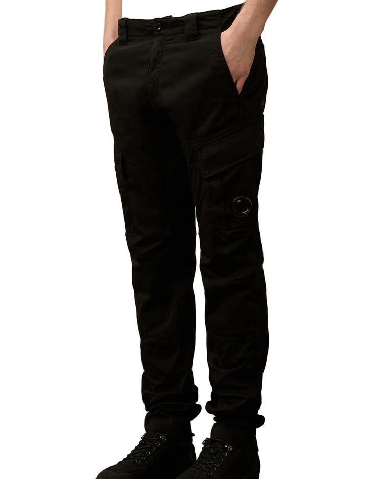 Stretch Satin Lens Cargo Pants - Casual Basement