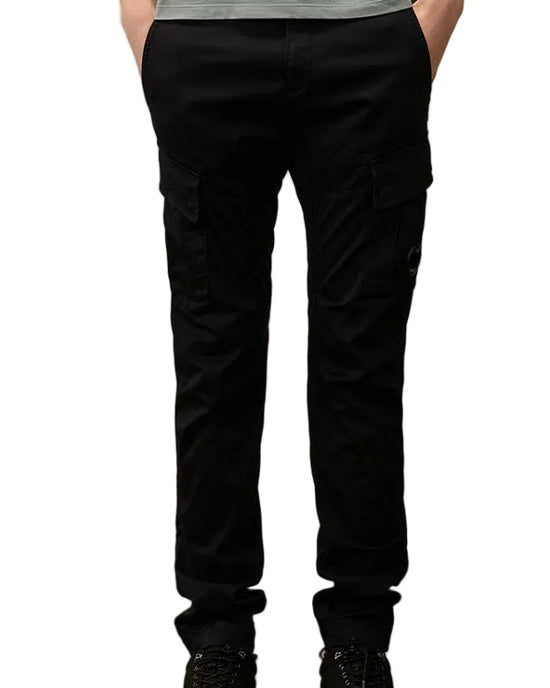 Stretch Satin Lens Cargo Pants - Casual Basement