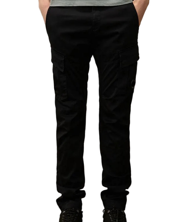 Stretch Satin Lens Cargo Pants - Casual Basement