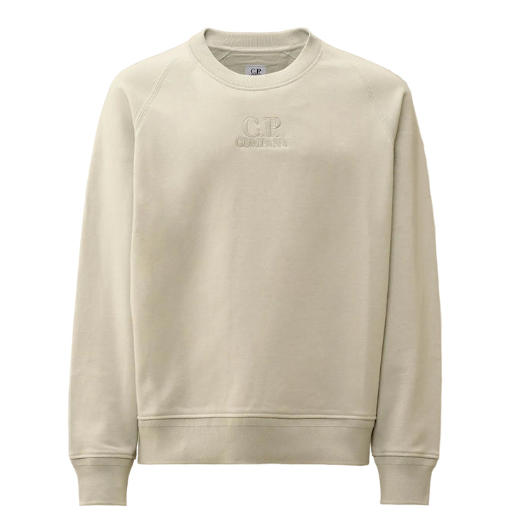 Diagonal Raised Fleece Logo Sweatshirt - Casual Basement