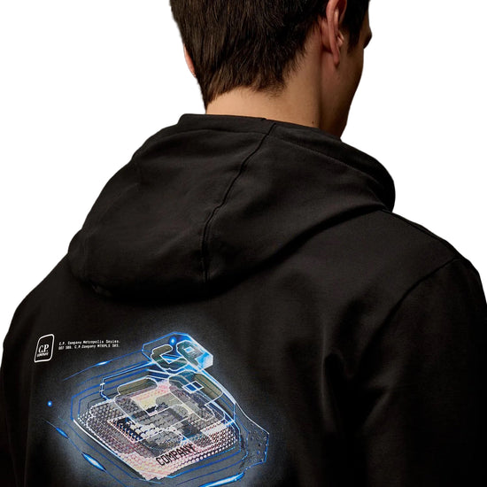 Stretch Fleece Metropolis Hoodie - Casual Basement
