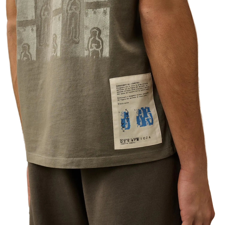 Front & Back Logo Jersey T-Shirt - Casual Basement
