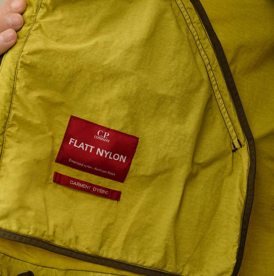 Flatt Nylon Cuff Logo Jacket - Casual Basement
