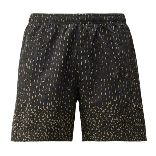Flatt Nylon Sashiko Print Swim Shorts - Casual Basement