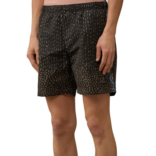 Flatt Nylon Sashiko Print Swim Shorts - Casual Basement