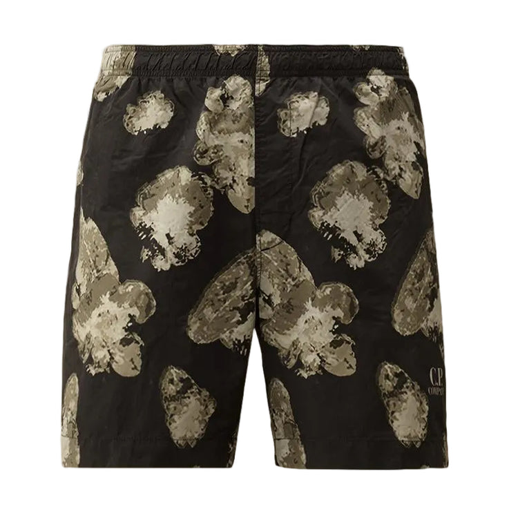 Flatt Nylon Flower Print Swim Shorts - Casual Basement