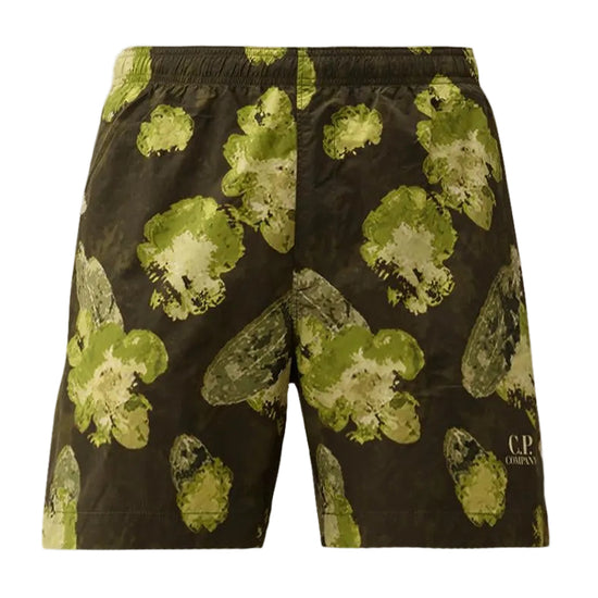 Flatt Nylon Flower Print Swim Shorts - Casual Basement