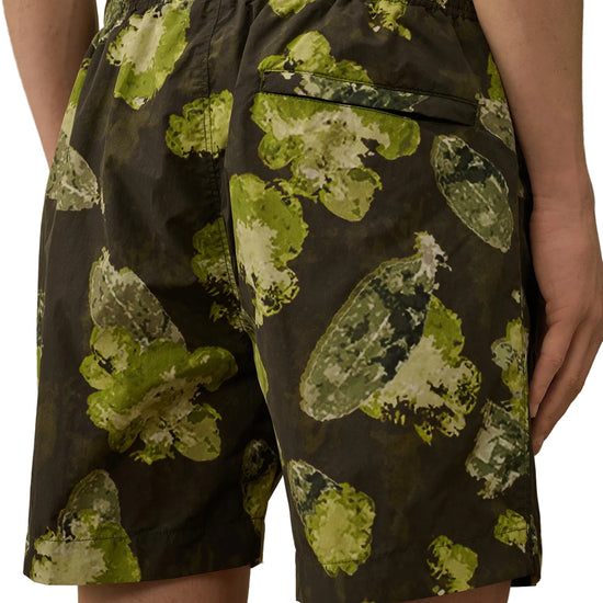 Flatt Nylon Flower Print Swim Shorts - Casual Basement