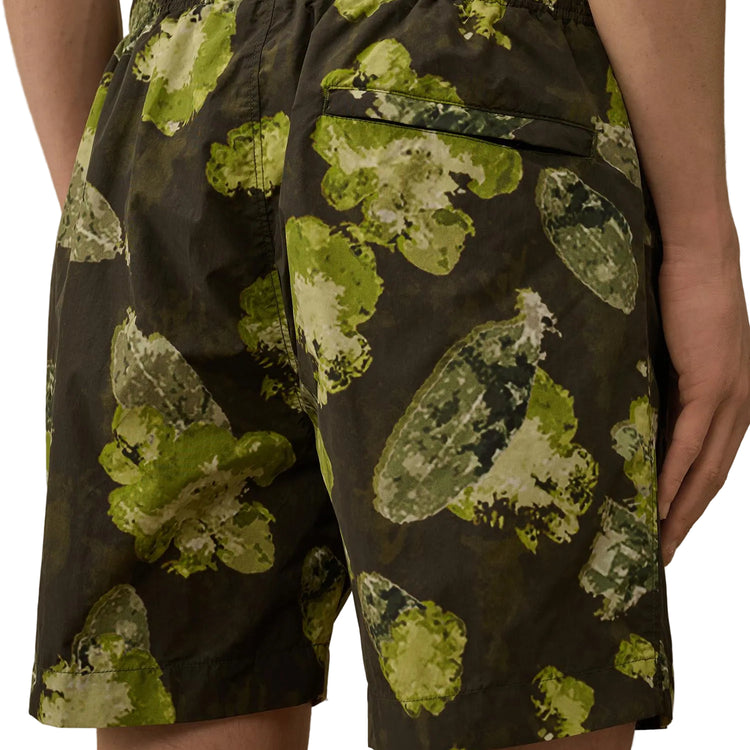 Flatt Nylon Flower Print Swim Shorts - Casual Basement