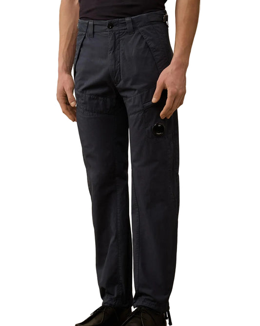Gabardine Lens Cargo Pants - Casual Basement