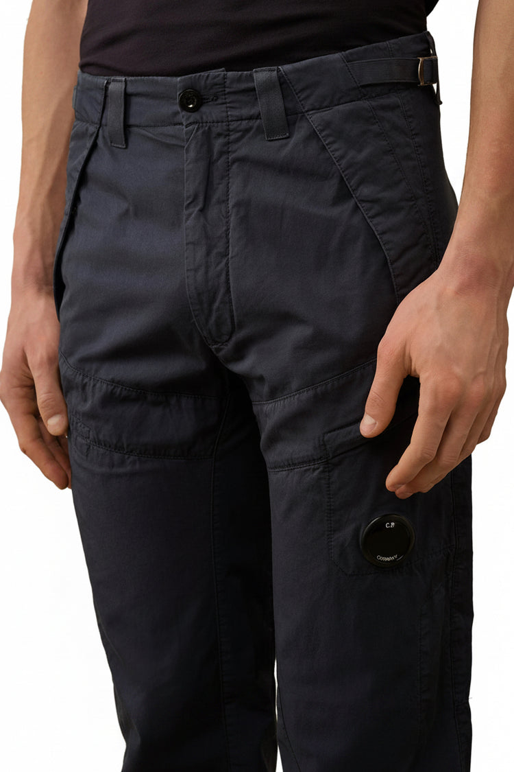Gabardine Lens Cargo Pants - Casual Basement