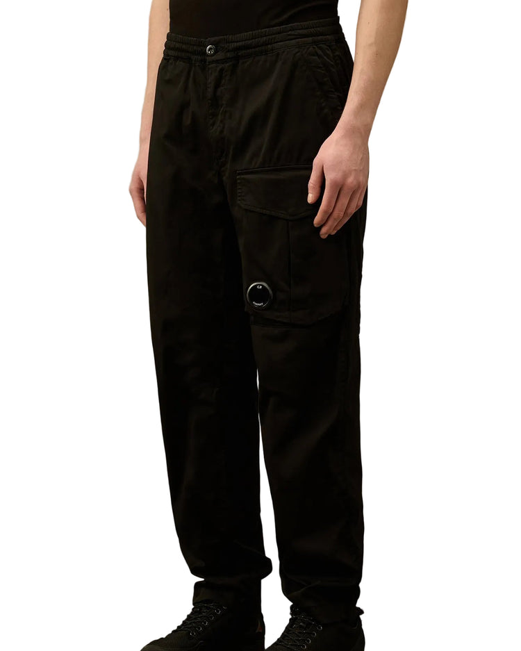 Stretch Satin Lens Cargo Pants - Casual Basement