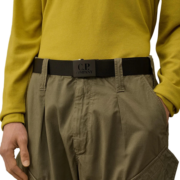 Double Colour Tape Logo Belt - Casual Basement