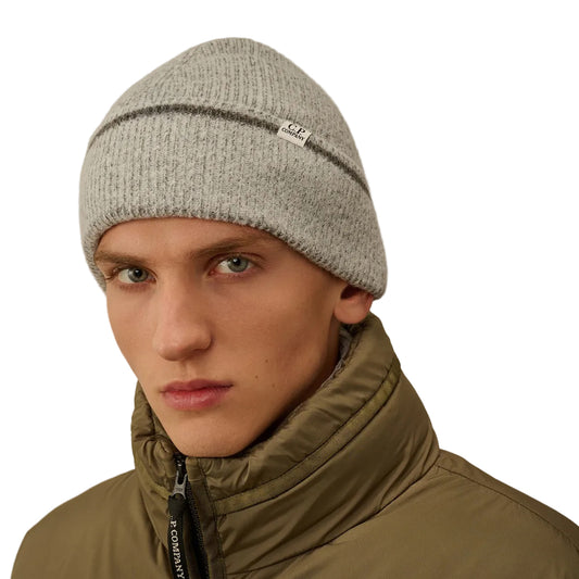 Fleece Knit Logo Beanie - Casual Basement