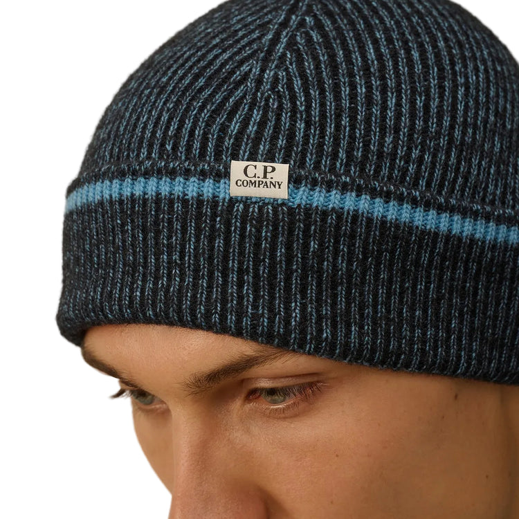 Fleece Knit Logo Beanie