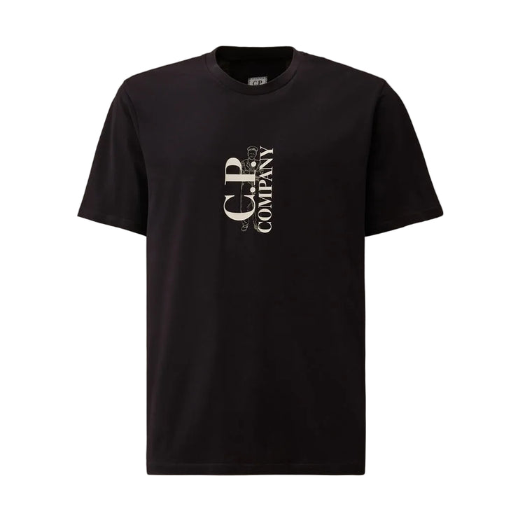 Vertical Logo Print T-Shirt