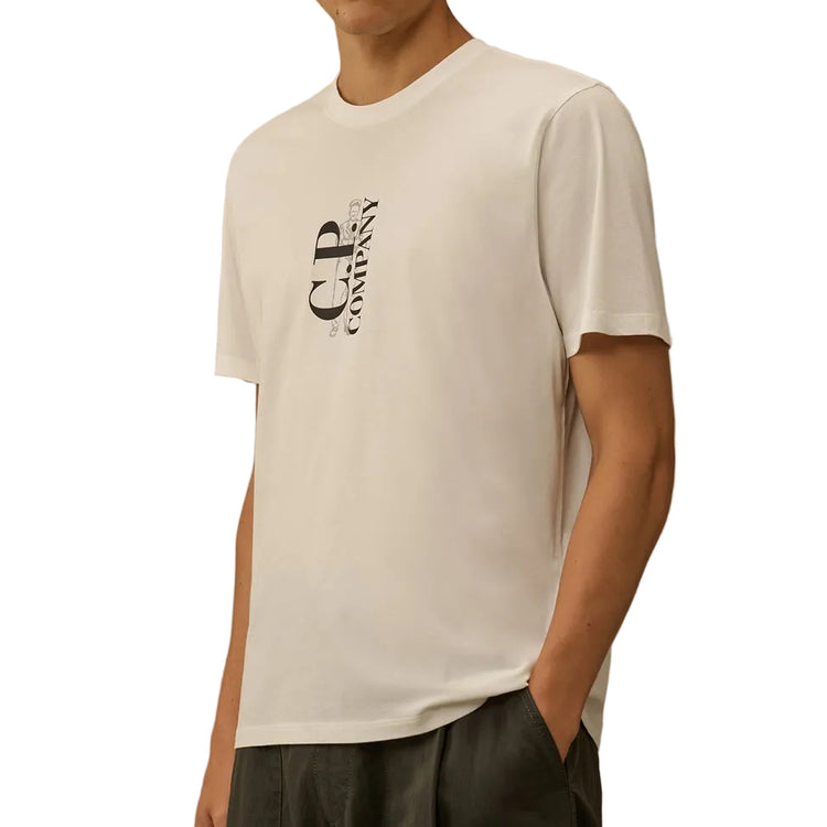 Vertical Logo Print T-Shirt