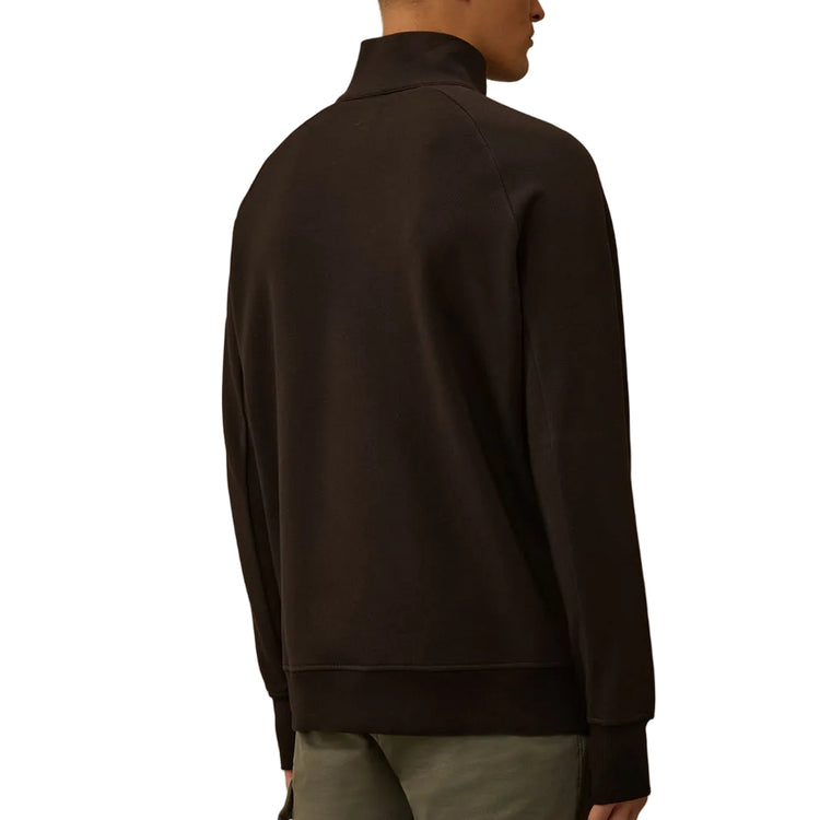 Quarter Zip Lens Fleece Sweatshirt
