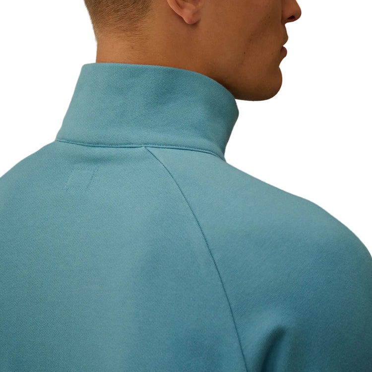 Quarter Zip Lens Fleece Sweatshirt