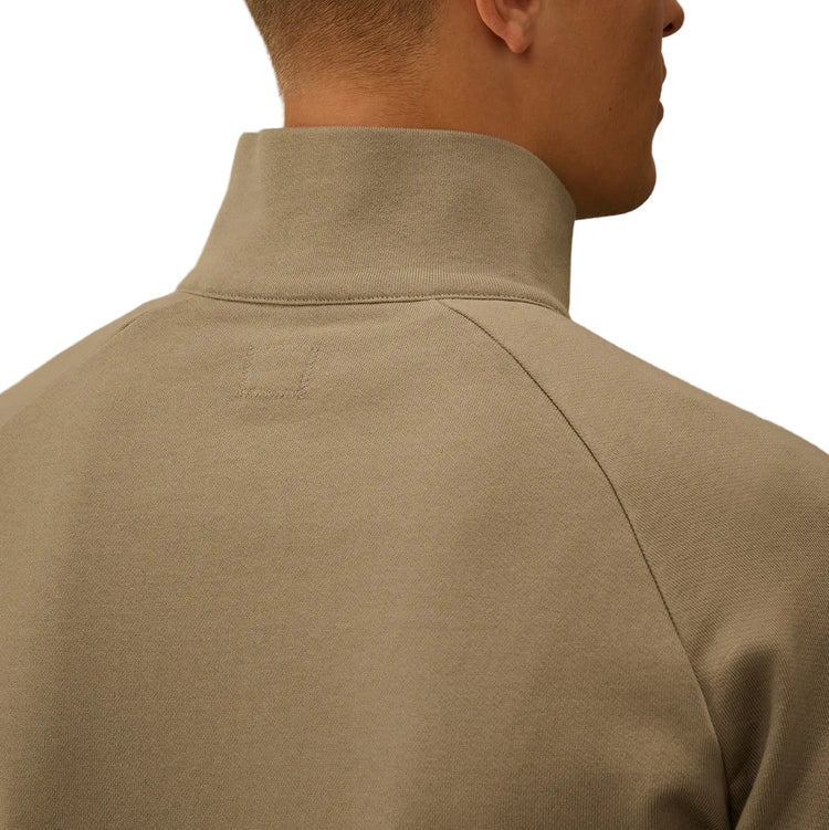 Quarter Zip Lens Fleece Sweatshirt