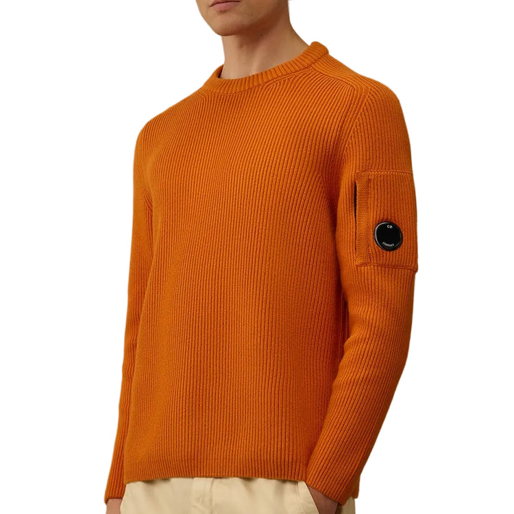 Full Rib Crewneck Lens Knit