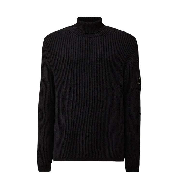 Re-Wool Turtleneck Lens Knit