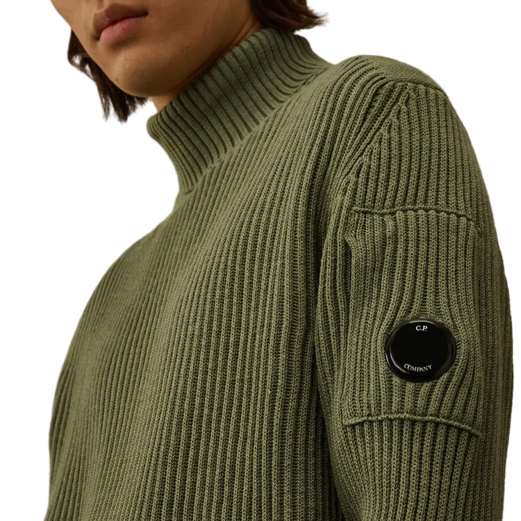 Re-Wool Turtleneck Lens Knit
