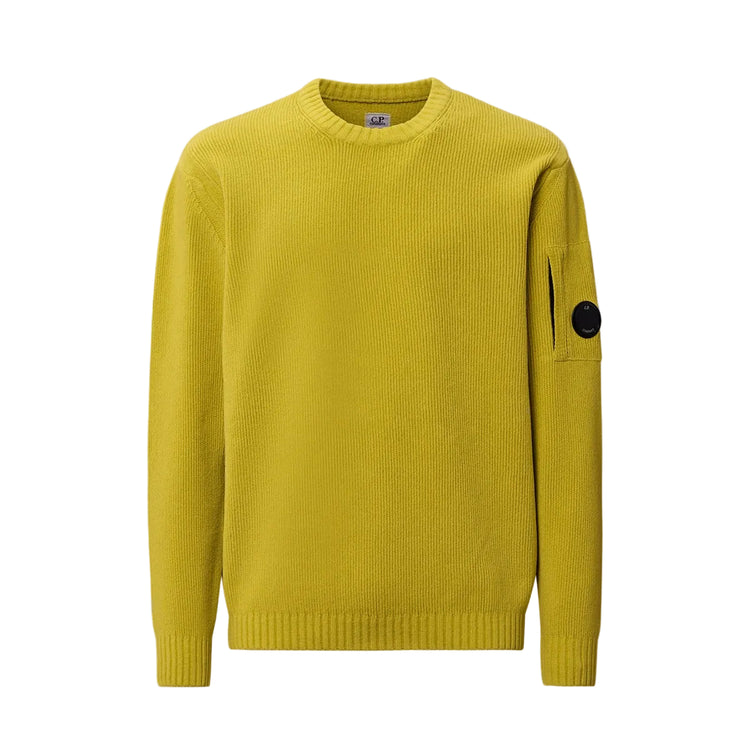 Chenille Crewneck Lens Knit