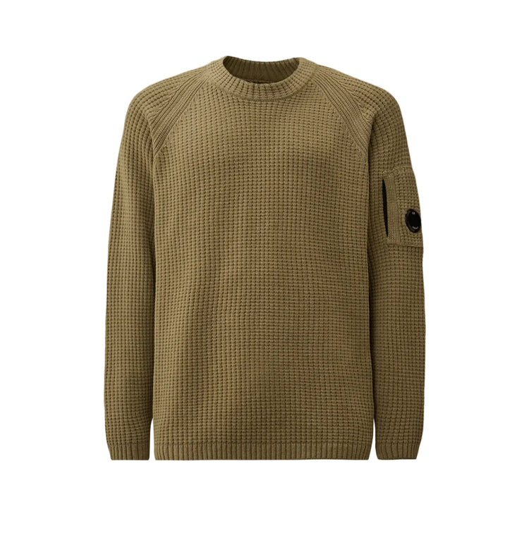 Chenille Waffle Knit Lens Jumper