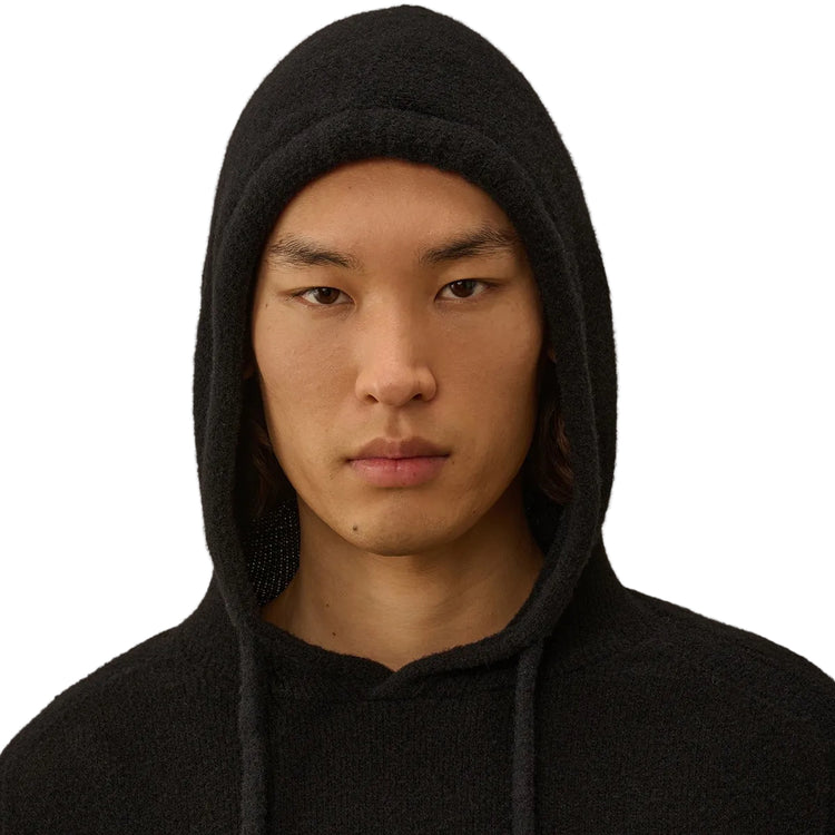 Fleece Knit Lens Hoodie