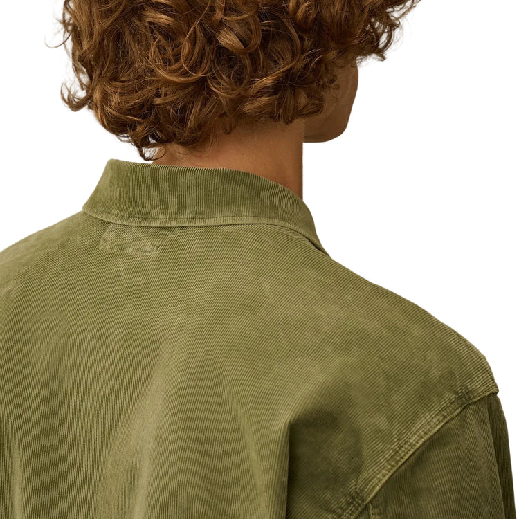 Stretch Corduroy Lens Overshirt