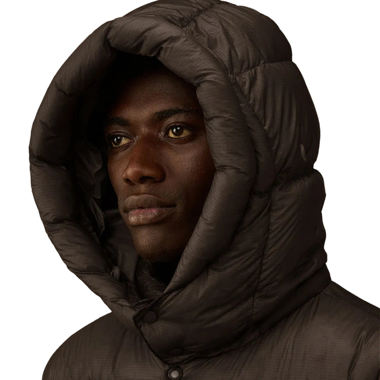 D.D. Shell Hooded Lens Down Jacket