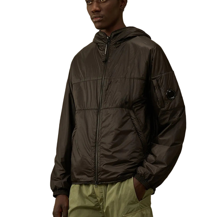 NADA Shell Padded Hooded Lens Jacket