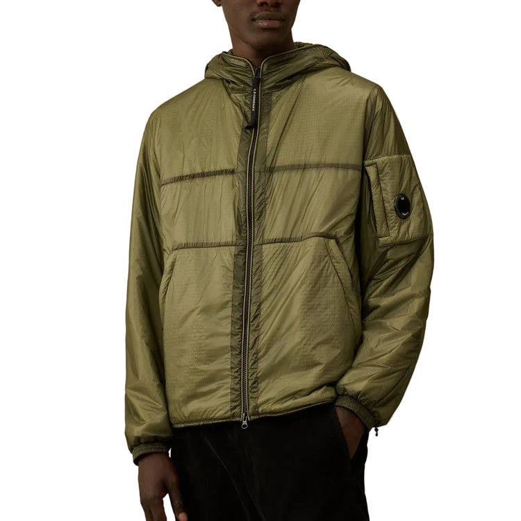 NADA Shell Padded Hooded Lens Jacket