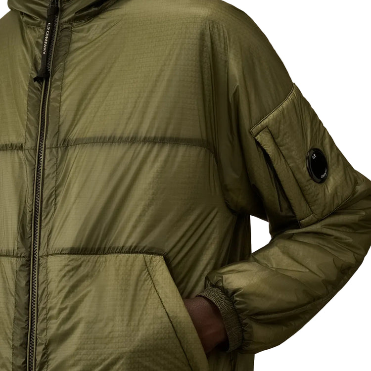 NADA Shell Padded Hooded Lens Jacket