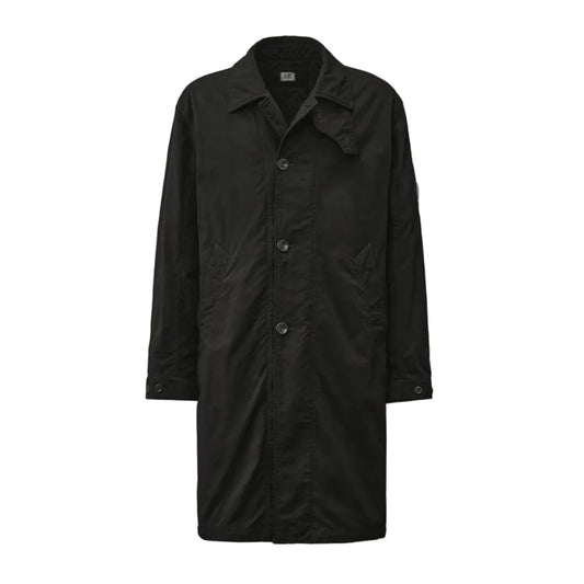 Padded Twill Fishtail Lens Parka - Casual Basement