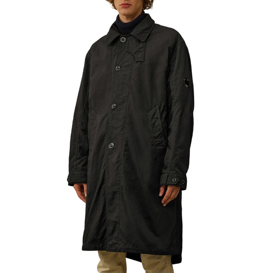 Padded Twill Fishtail Lens Parka - Casual Basement