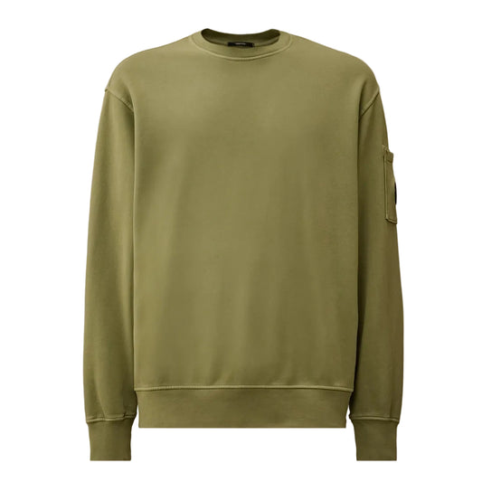 Resist Dyed Brushed Fleece Lens Sweat