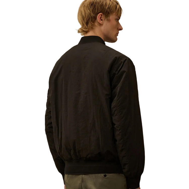 Chrome-R Padded Lens Bomber Jacket