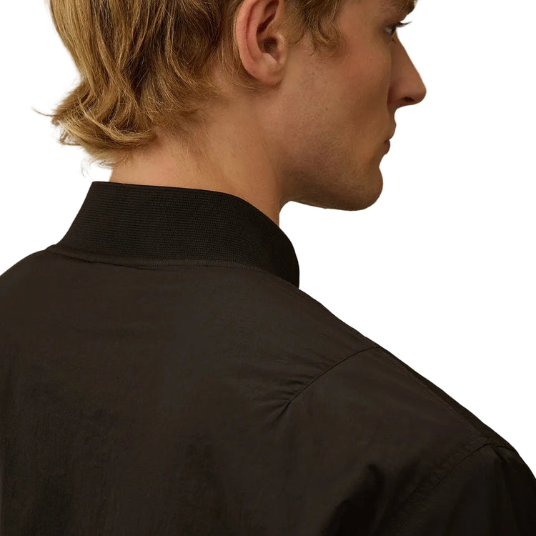 Chrome-R Padded Lens Bomber Jacket