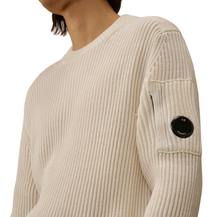 Re-Wool Full Rib Crewneck Lens Knit